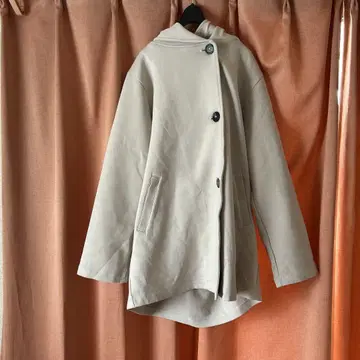 22AW SHIPS 종이상자 백 턱 후드 코트 경량 아우터