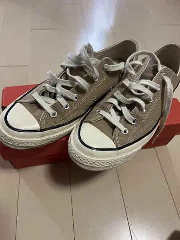 컨버스 ct 베이지 스니커즈 26.5cm