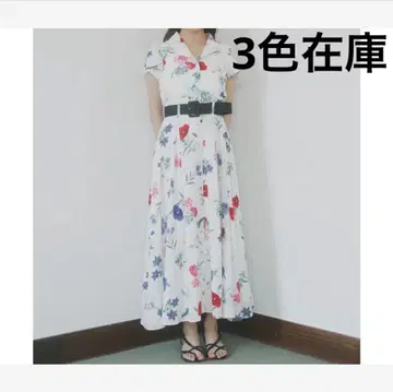 And Couture 원피스 보타니컬 가든 셔츠 원피스