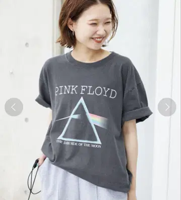 SLOBE IENA 록 티셔츠 핑크 플로이드