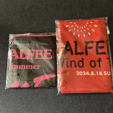 THE ALFEE 여름 이벤트 시원한 타월 세트 (새상품, 미개봉)