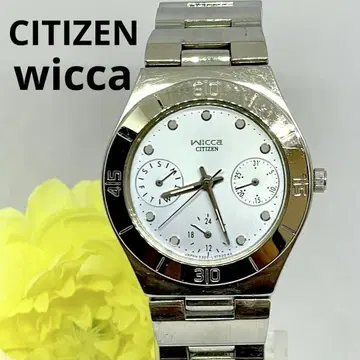 29 CITIZEN wicca 라이트 블루 다이얼 여성용 작동 상품