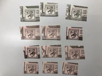 주간 소년 점프 점프 티켓 랠리 티켓 12장 + 응모 시트