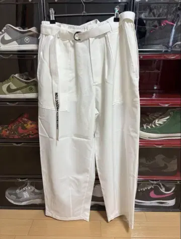 TIGHTBOOTH Baggy Slacks White M 사이즈