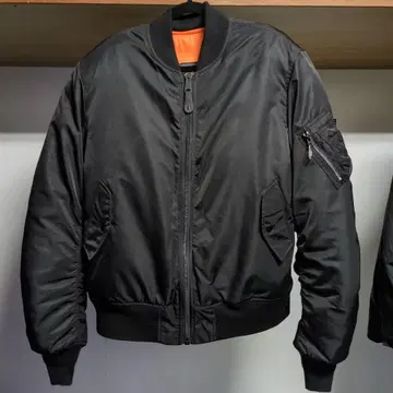 ALPHA INDUSTRIES MA-1 플라이트 자켓 바이크용