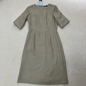 택 포함 뉴요커 5부 소매 원피스 7호
