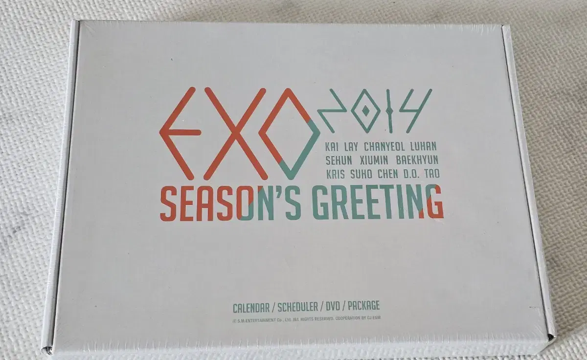 엑소 2014 시즌 그리팅(미개봉)