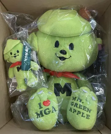 FC 한정판 Mrs. GREEN APPLE 메멜 봉제 인형 & 키링