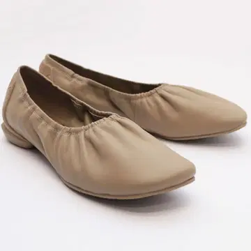 24SS 한정 컬러 Shisei 시세이 개더 발레 카멜 36.5