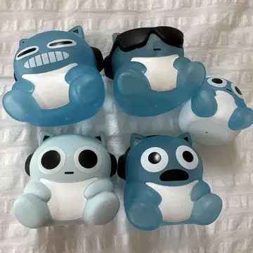 블루 햄햄 가챠가챠 피규어