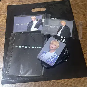 테고시 유야 NEVER END 프리미엄 시트 굿즈 엽서