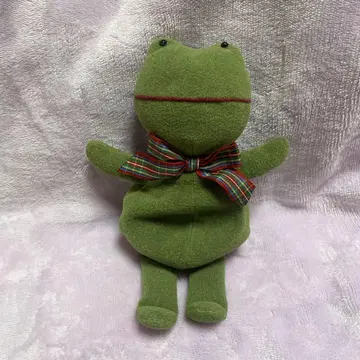 sekiguchi 세키구치 개구리 봉제 인형 마스코트 비즈 레트로