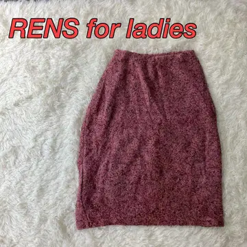RENS for ladies 핑크 트위드 스커트