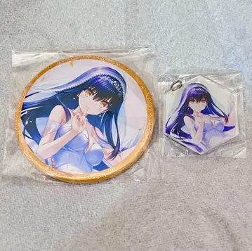SummerPockets 구지마 카모 아크릴 키링 캔뱃지