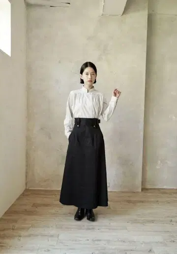 foufou " the museum " 스커트 더 뮤지엄 스커트 S