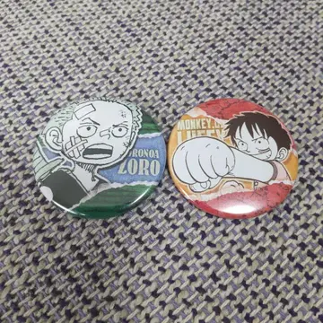 ONEPIECE 컬렉션 캔뱃지 쁘띠 조로 루피 유년기
