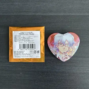 두근두근 메모리얼 GS4 두근두근 홀로그램 캔뱃지 히무로 이키