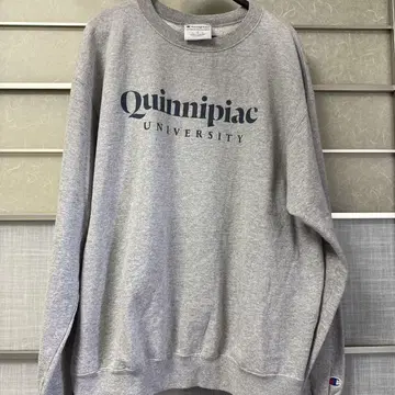 Quinnipiac University 챔피온 스웨터 그레이