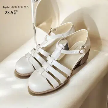 새상품급 by 키다리 아저씨 구르카 샌들 (23.5) 아이보리 펌프스