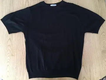 John Smedley 존스메들리 반팔 니트 티셔츠 블랙