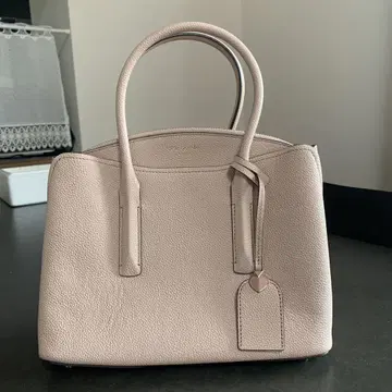 kate spade 핑크 가죽 핸드백