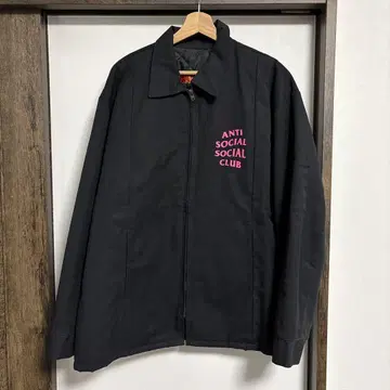 ANTI SOCIAL CLUB 블랙 자켓