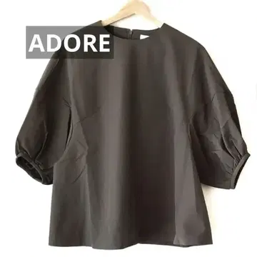 ADORE 벌룬 슬리브 블라우스 M 사이즈