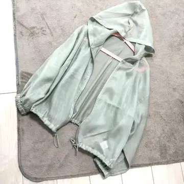 tiptop pocket 미사용 시어 블루종 라임 그린 F