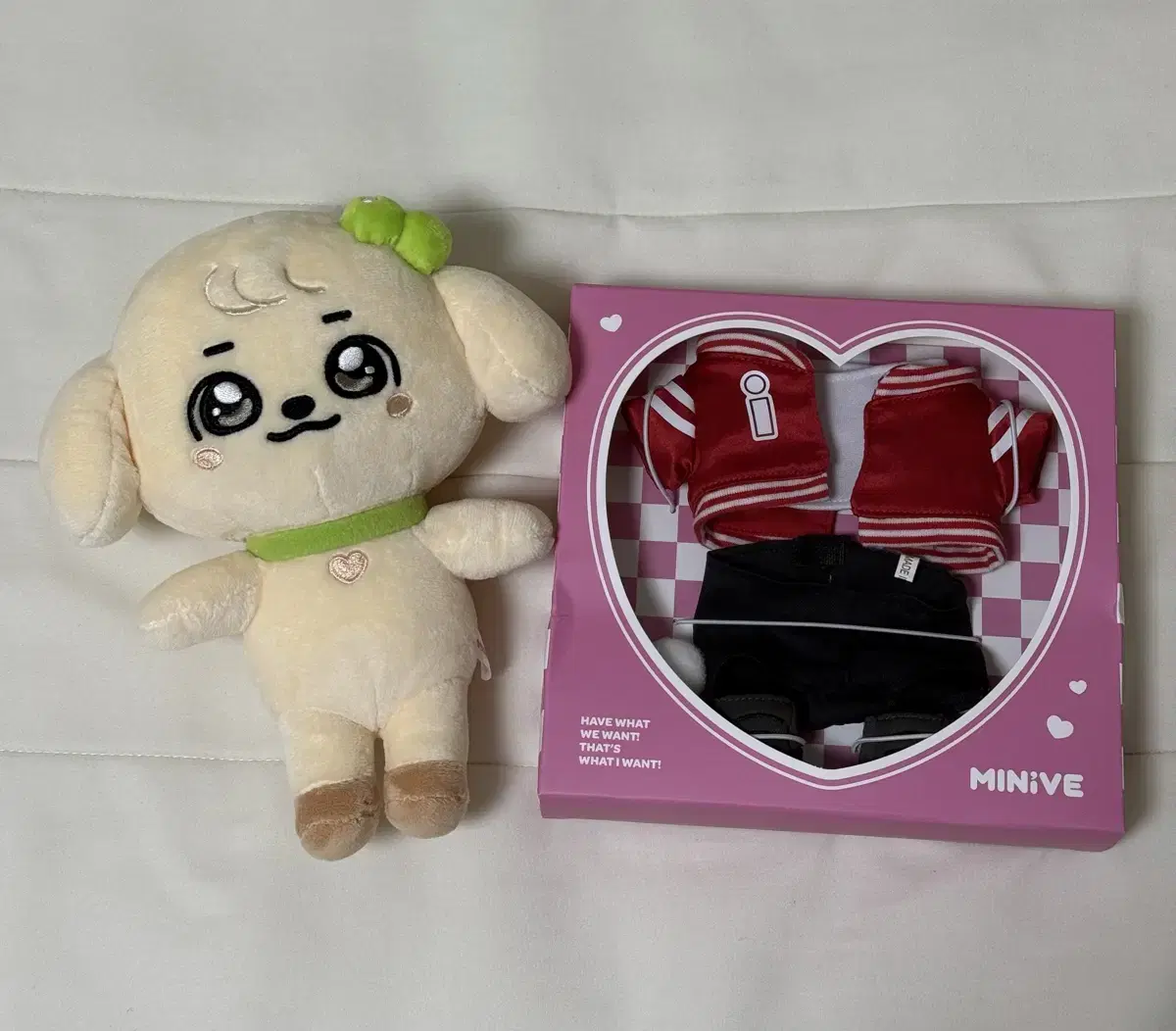 아이브 미니브 강안지 인형 코스튬 양도 안유진가을레이장원영리즈이서