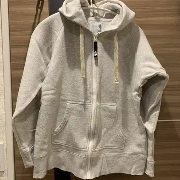 THE NORTH FACE 오트밀 풀 집업 후드티 M