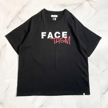 A17067 새상품급 파세타즘 로고 프린트 빅 티셔츠 블랙 00
