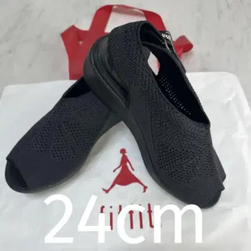 fitfit 통굽 시어 샌들 미사용 새상품