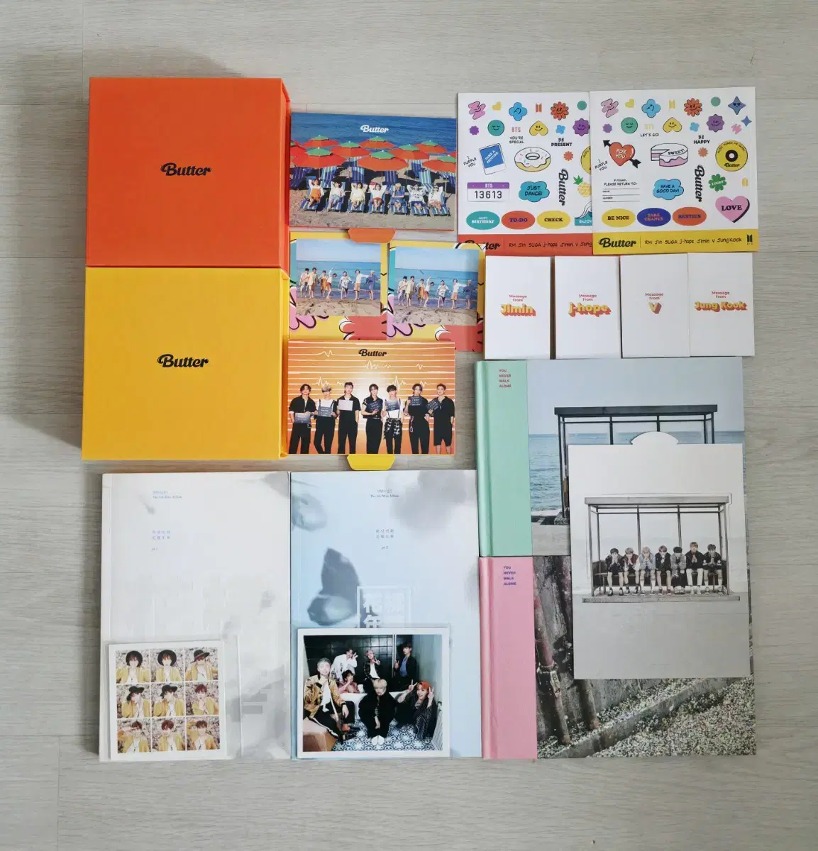 BTS 버터 화양연화 봄날 앨범 일괄