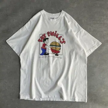 90s 프룻 오브 더 룸 프린트 티셔츠 캐나다제 싱글 스티치