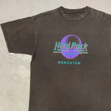 WC1019 Hard Rock CAFE 페이드 티셔츠
