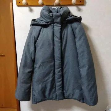 에프데 그레이 후드 부착 다운 자켓 7호
