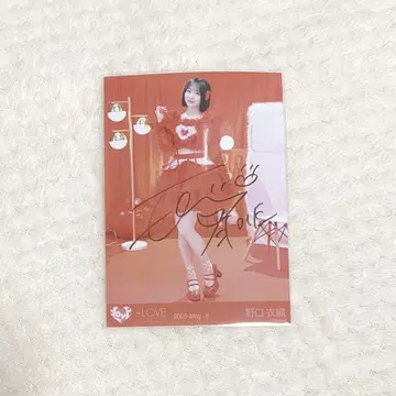 이코러브 노구치 이오리 토쿠베츄, 시테 브로마이드 직필 히키