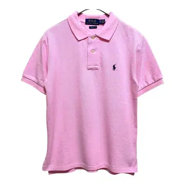 폴로 랄프 로렌 CLASSIC FIT 사슴 무늬 피케 셔츠 S 핑크