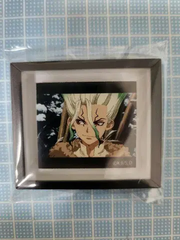 Dr.STONE 미니 프레임 액자형 스탠드 배지 센쿠