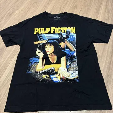 PULP FICTION 티셔츠 L 사이즈 블랙