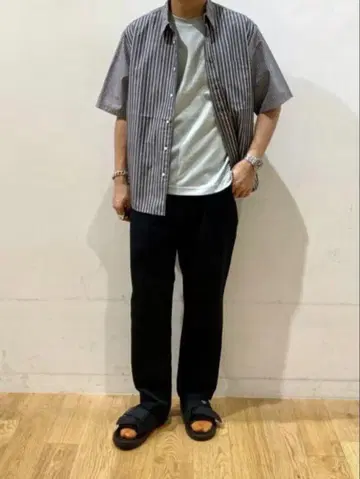 CARLO BASSETTI 크레이지 저스트 루즈 셔츠