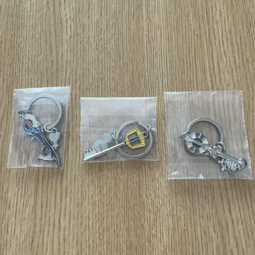킹덤하츠 제일복권 키블레이드 참 컬렉션 3개 세트
