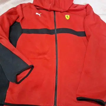 Puma Ferrari 마운틴 후드티 빨간색