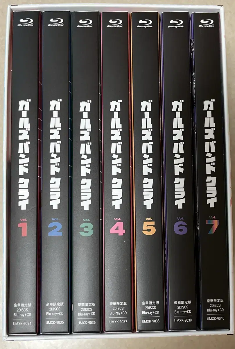 택포)걸즈밴드크라이 블루레이 전권