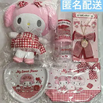 산리오 마이멜로디 마이 스위트 피아노 당첨 복권 봉제 인형 토트