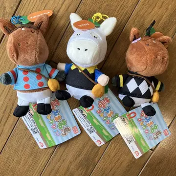 꿈꾸는 명마 컬렉션 마스코트 전 3종 컴플리트
