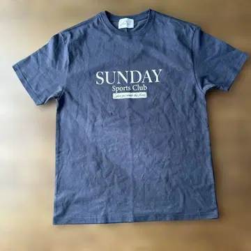 Sunday Sports Club 그레이 티셔츠