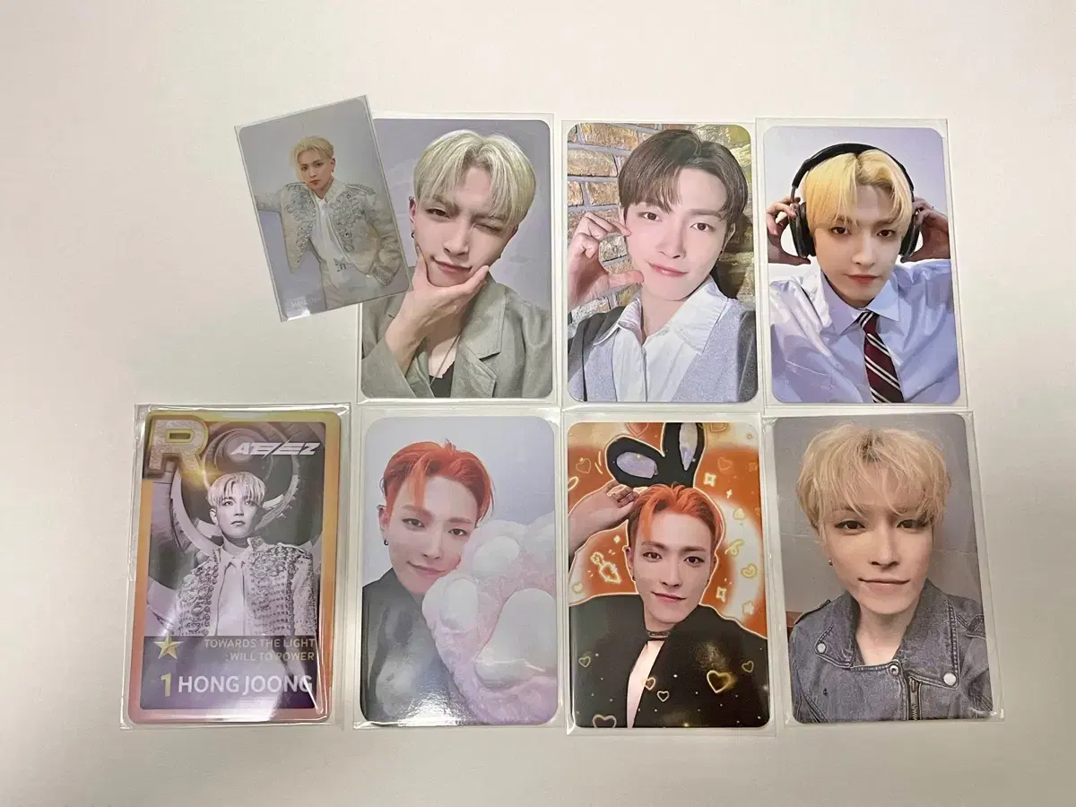 Ateez Hongjoong poca bulk photocard ld unreleased photocard