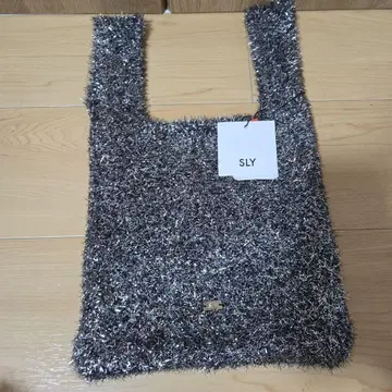 SLY GLITTER MINI TOTE 택 포함