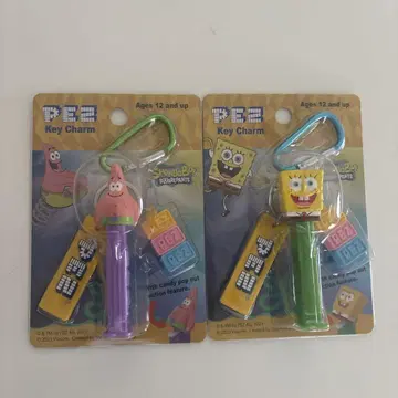 스펀지 밥 패트릭 키 참 2개 세트